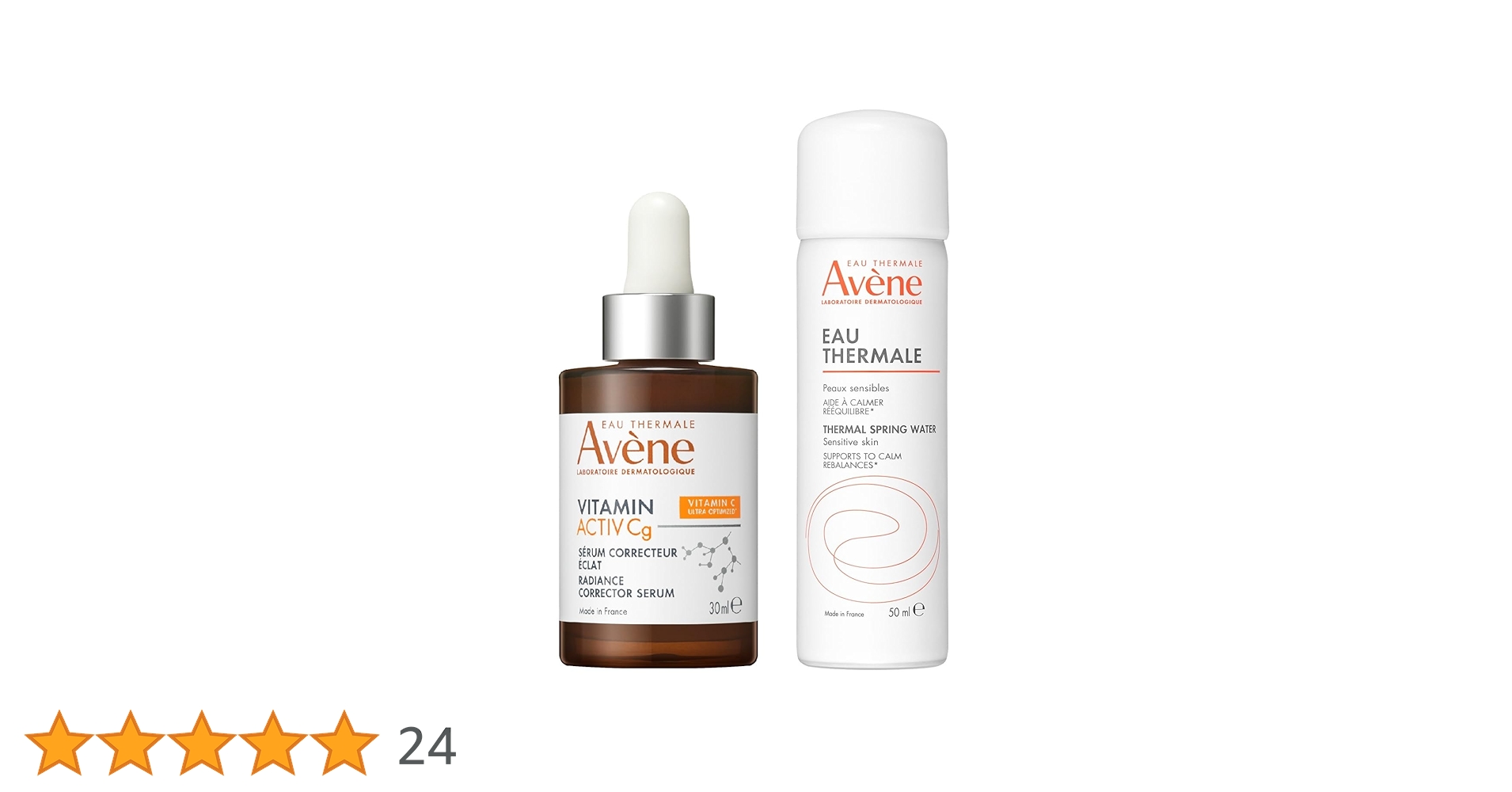 Avene Vitamin C+ 美容液 30ml 3本セット Amazon.co.jp: アベンヌ（Avene）体感セット C＋ ラディアンス